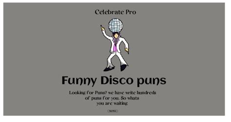 Get Your Groove On with These Disco Pun Fun!